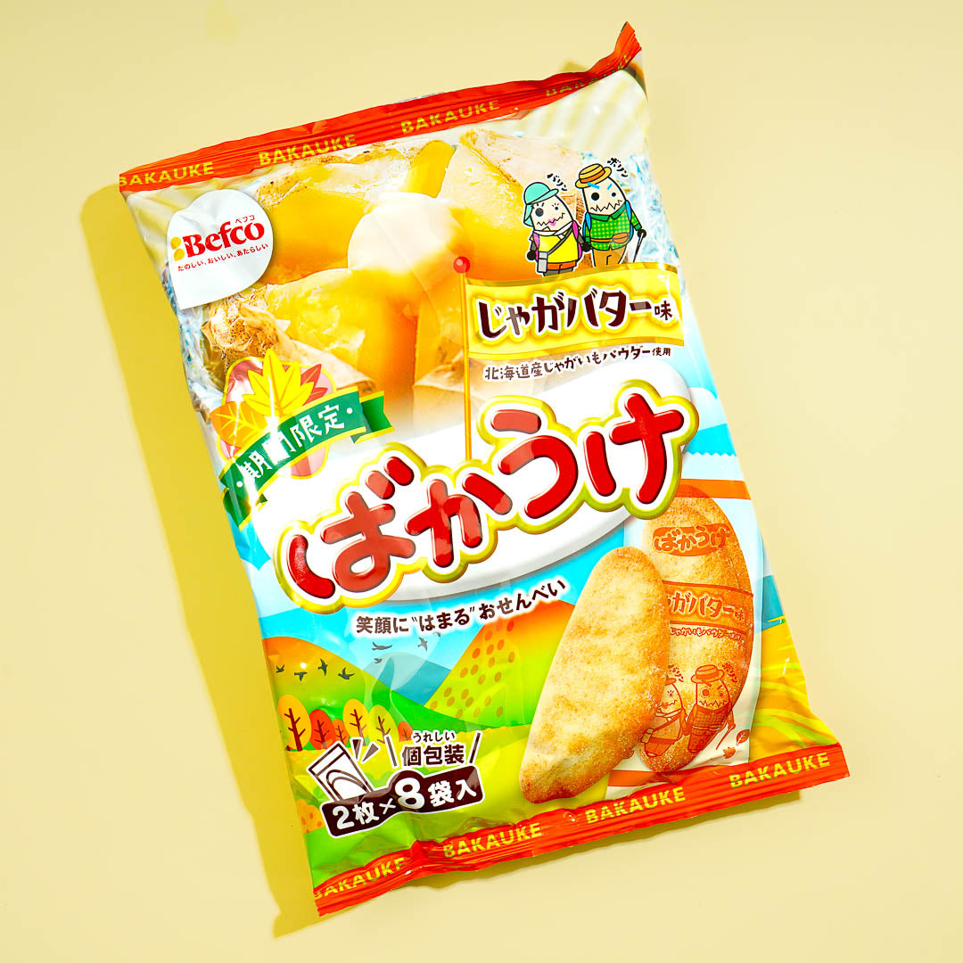 Befco Kuriyama Bakauke Rice Crackers – Potato Butter