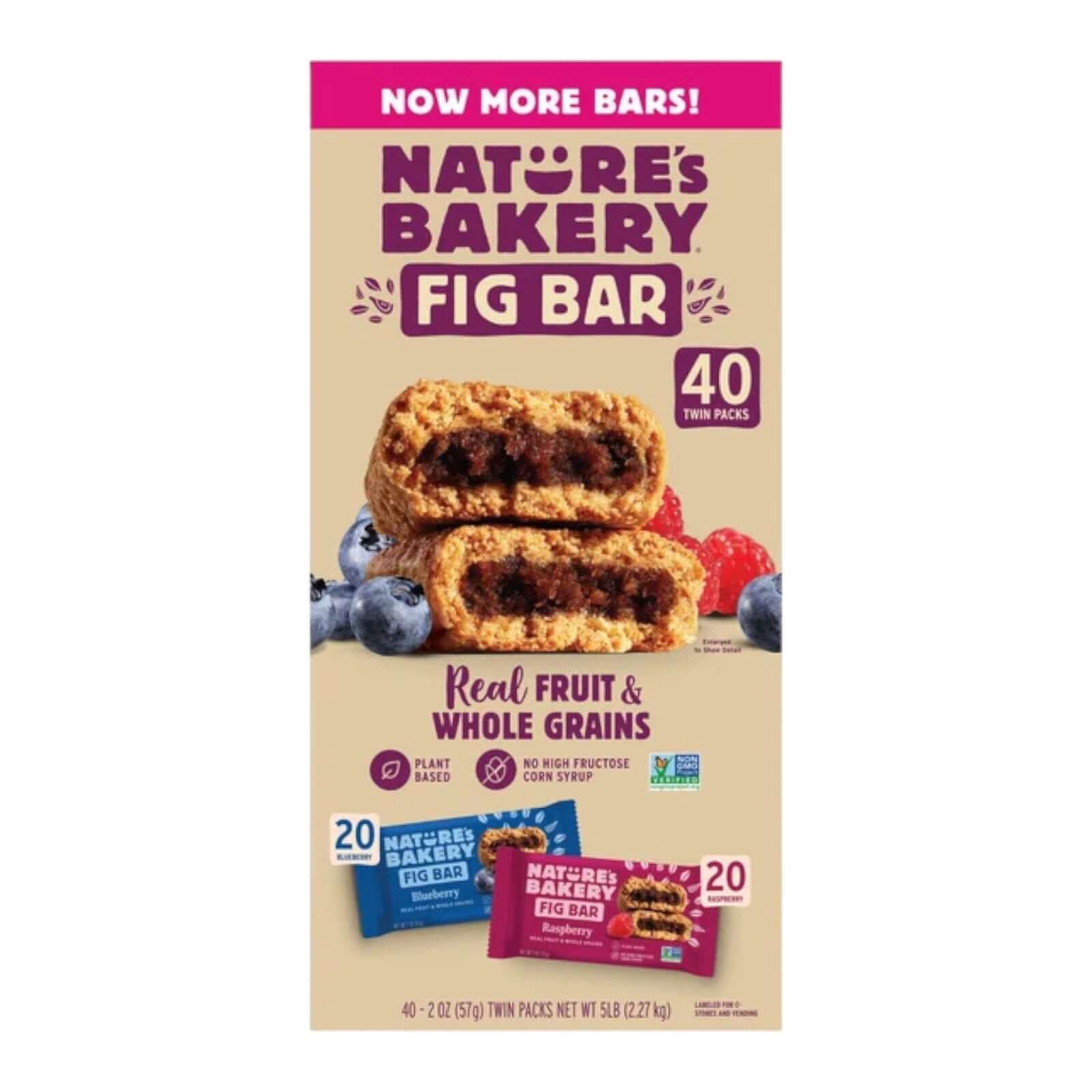Buy Nature’s Bakery Fig Bar Variety Pack 40ct