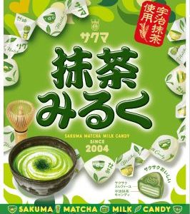 Sakuma, Matcha Milk, Matcha Green Tea and Milk Hard Candy, 58g