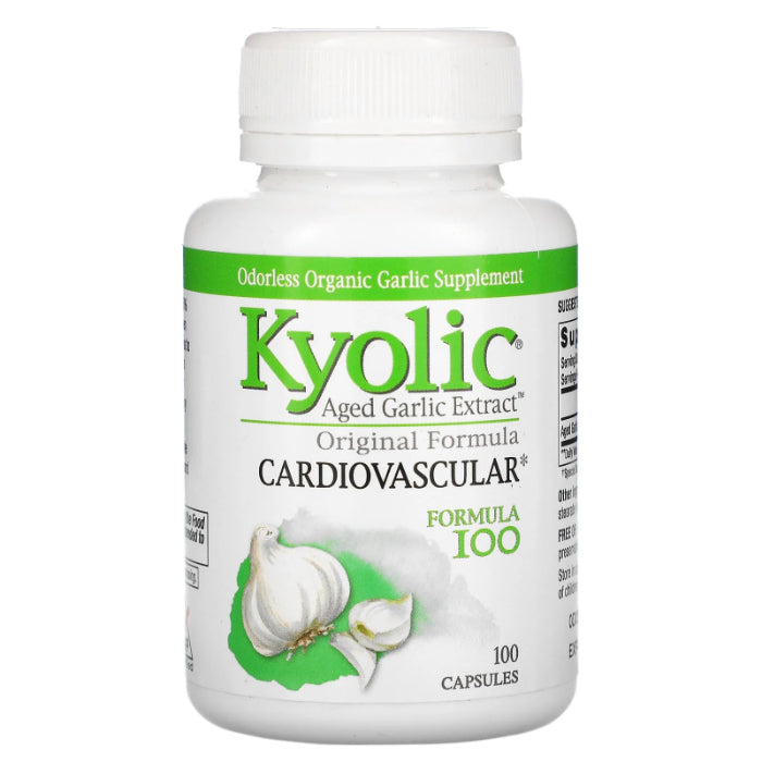 Kyolic – Organic Formula 100. 100 Capsules – Pack of 1