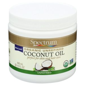 Spectrum Naturals – Oil Coconut Unrefined Org, 15 Fo – Pack of 3