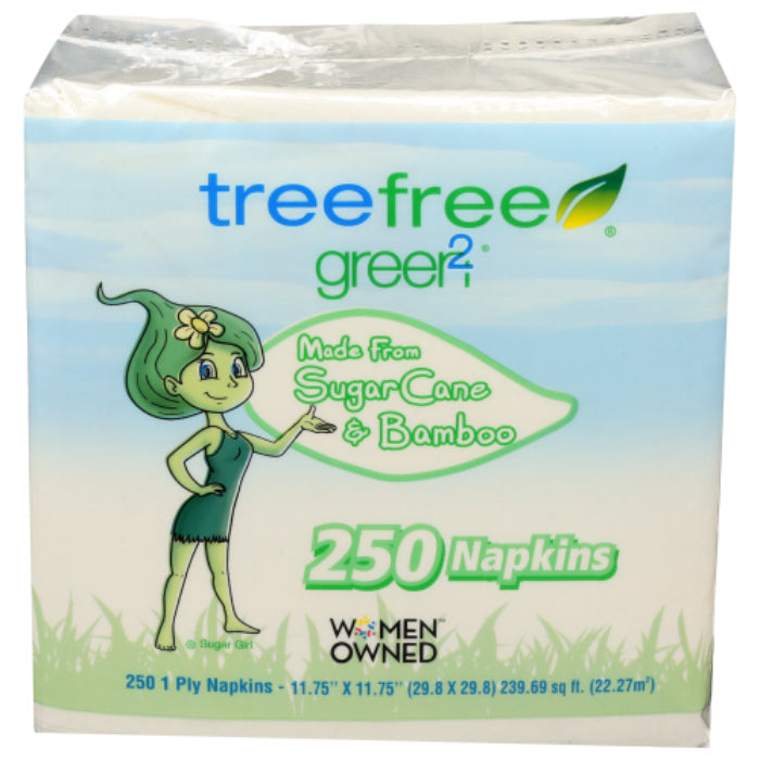 Green2 – Napkin Lunch Tree Free 250 Pc – Pack Of 16