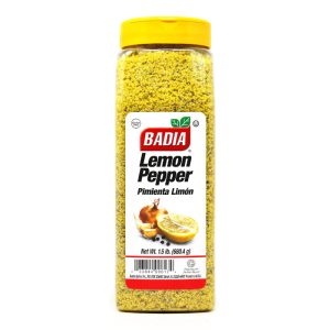 Badia – Pepper Lemon, 24 Oz – Pack of 6