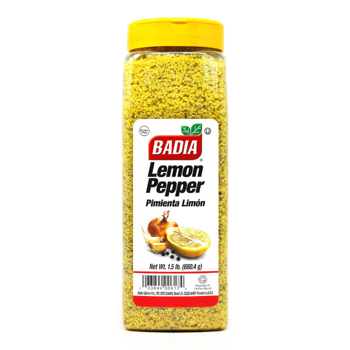 Badia – Pepper Lemon, 24 Oz – Pack of 6