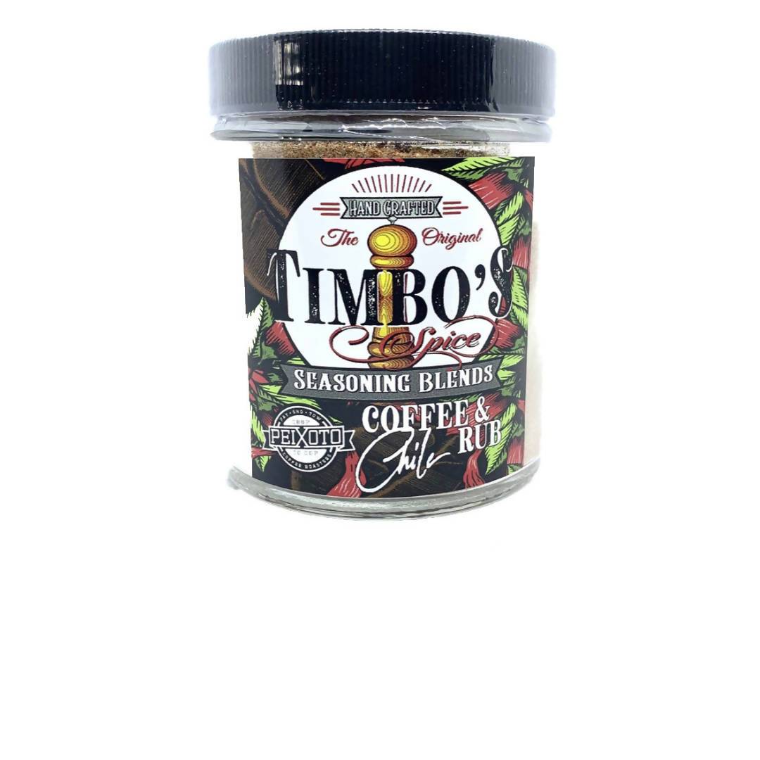 Coffee and Chile Rub Jars- 12 x 6oz