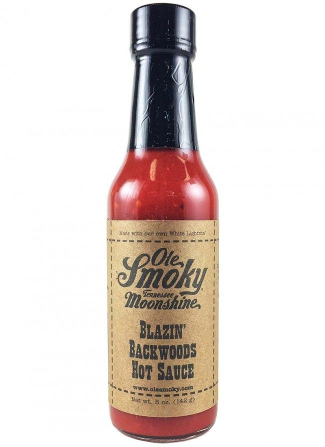 Ole Smoky Moonshine Blazin’ Backwoods Hot Sauce, 5oz.