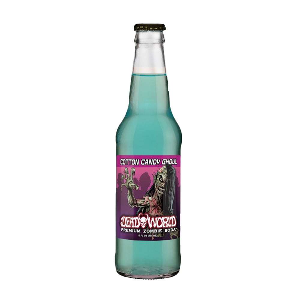 Dead World Zombie Soda – Cotton Candy Ghoul