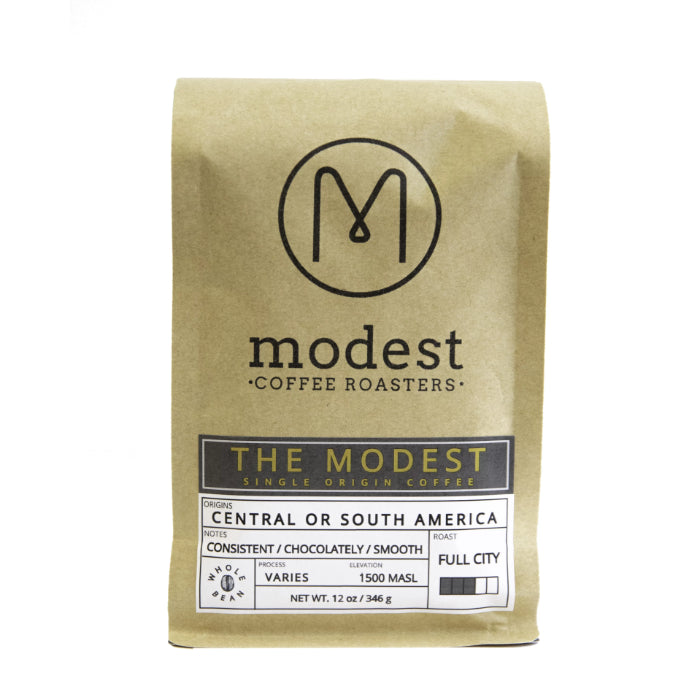 Modest Coffee Roasters – The Modest Coffee, 12 oz | Pack of 6
