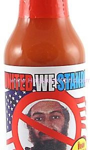 Bin Laden Wanted Dead or Alive Hot Sauce, 5oz.