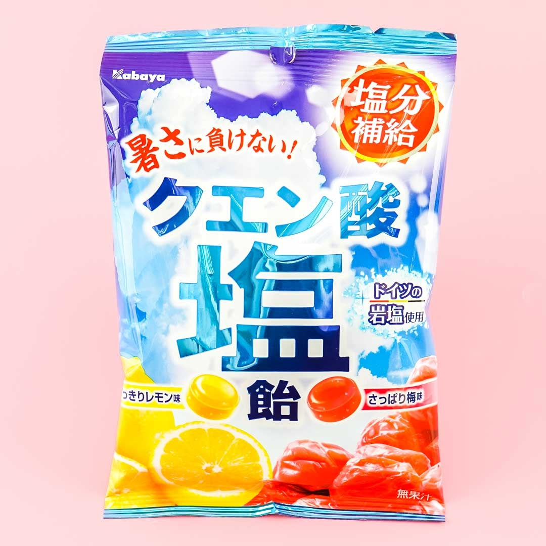 Kabaya Citric Acid Salt Candy – Lemon & Plum