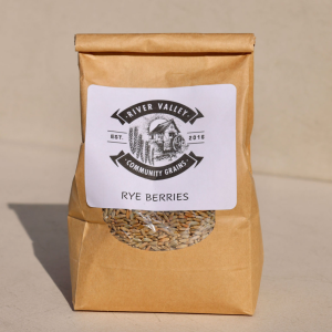 River Valley Community Grains Rye Berries Bag – 6 bags x 1.25 LB case