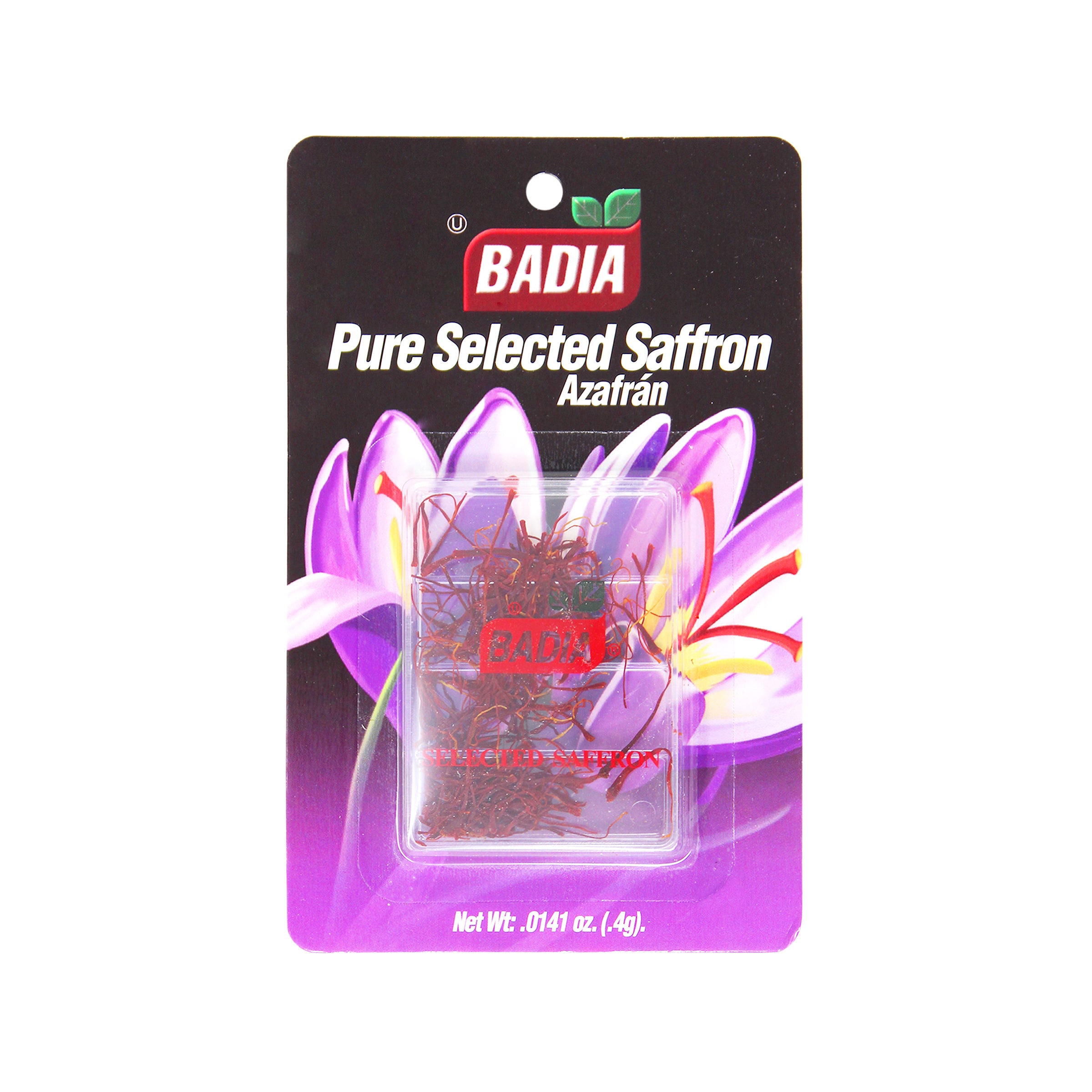 Badia Pure Selected Spanish Saffron – .0141oz