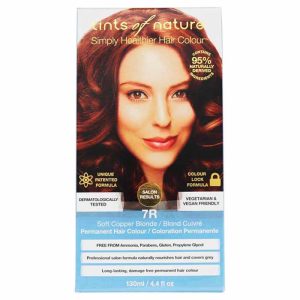 Tints of Nature – 7R Soft Copper Blonde Permanent Hair Dye, 4.4 fl oz