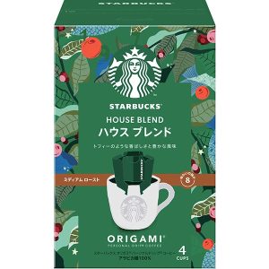 Starbucks Origami House Blend Drip Coffee – Limited Edition in Japan (4 sheet) – Tokyo Sakura Mall