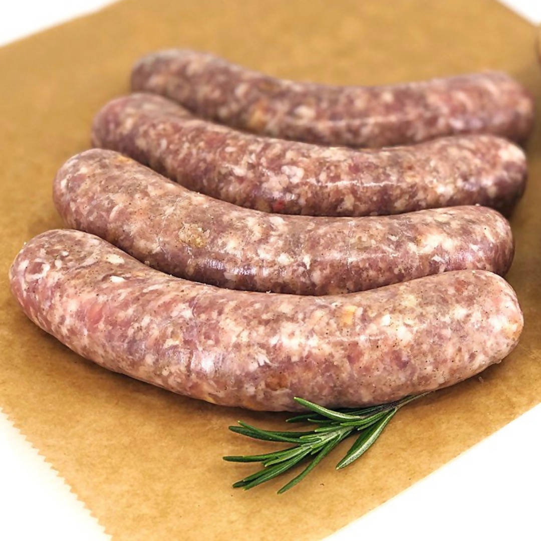 Apple Fennel Pork Sausage Pack – 40 packs x 4 Links case