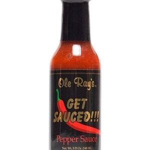 Ole Ray’s Get Sauced! Pepper Sauce, 5oz.