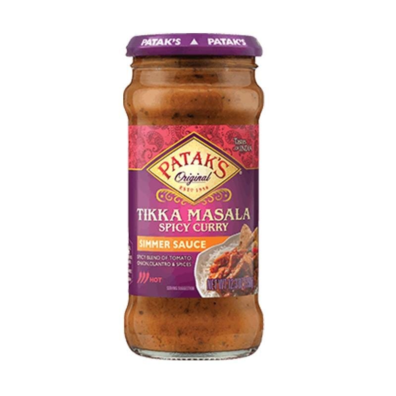 Patak’s Tikka Masala Spicy Curry Simmer Sauce