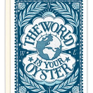 Biely & Shoaf – World Is Your Oyster Graduation Card
