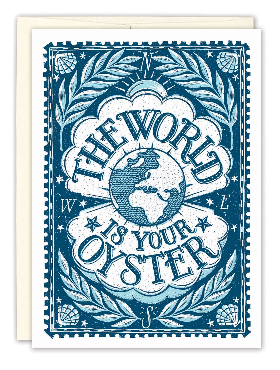 Biely & Shoaf – World Is Your Oyster Graduation Card