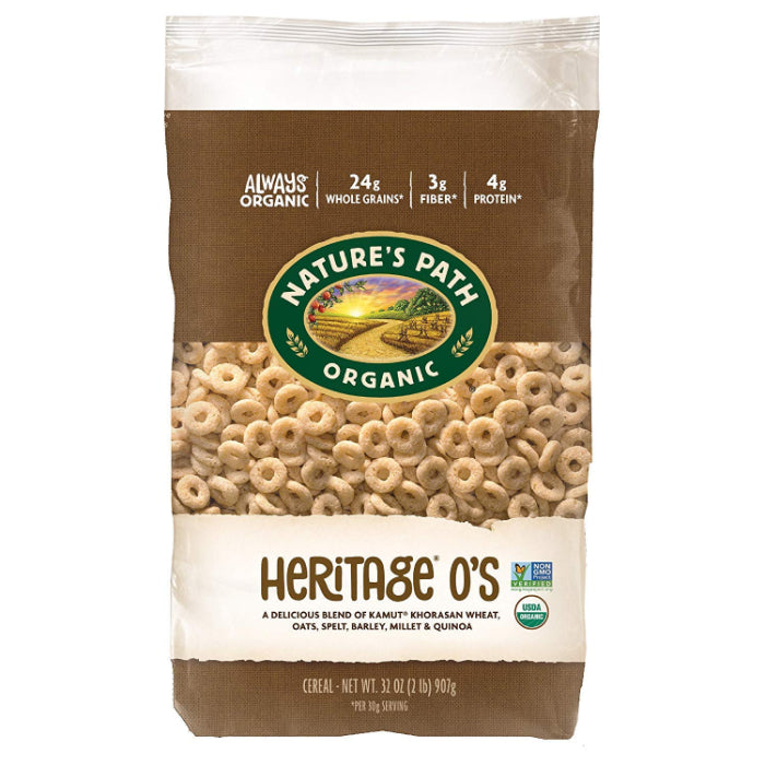 NATURES PATH CEREAL O’S HERITAGE ORG ECO 32 OZ – Pack of 1