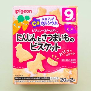 Pigeon Baby Energetic Up Ca Animal Biscuits – Carrot & Sweet Potato