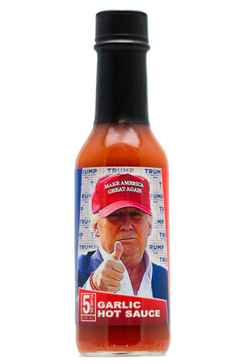 President Trump’s Make America GREAT Again! Garlic Hot Sauce, 5oz.