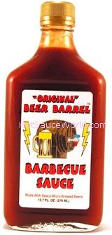 Original Beer Barrel Barbeque Sauce with Select Micro-Brewed Beers, 5oz.