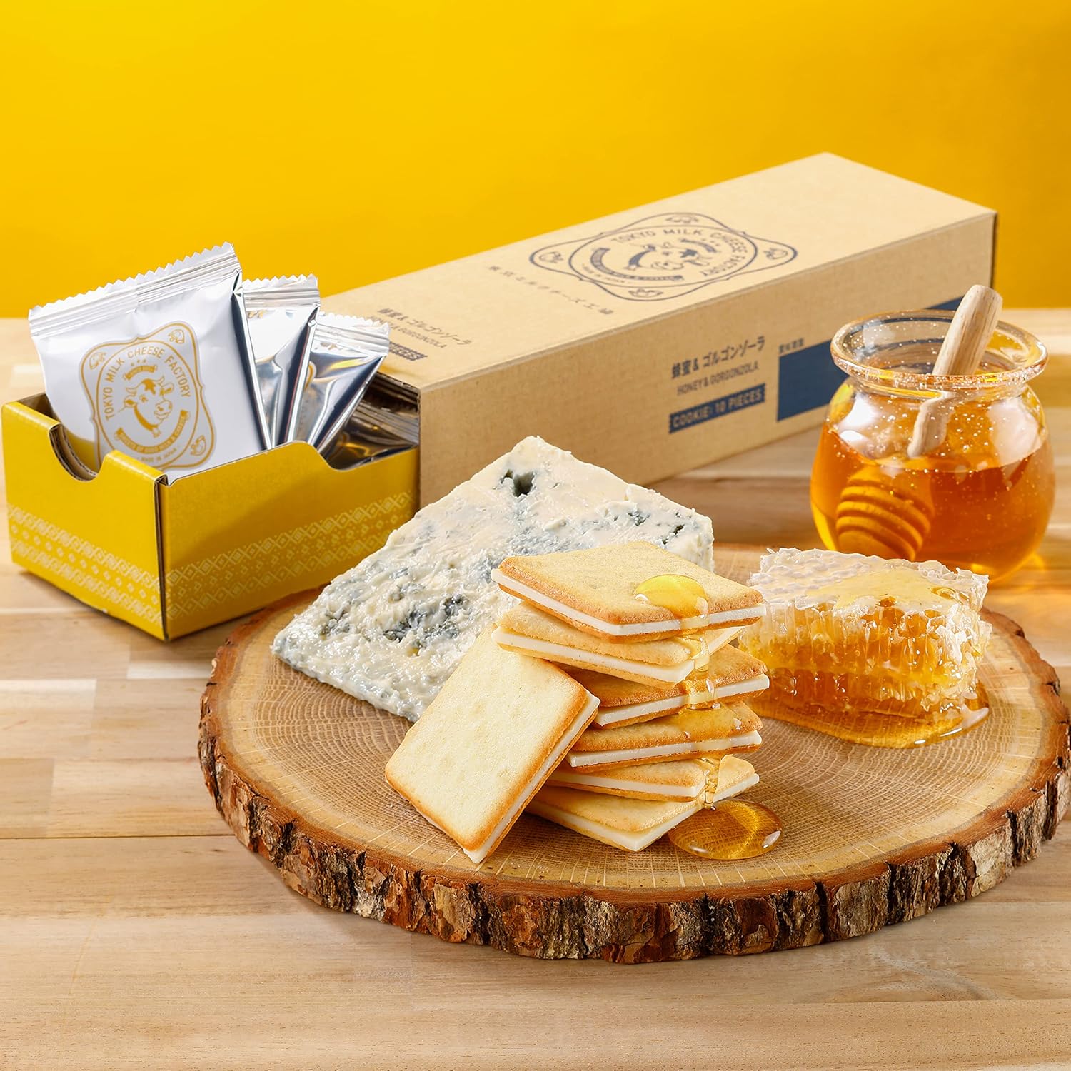 Tokyo Milk Cheese Factory Honey & Gorgonzola Cookies 10 Pack Made in JAPAN – Tokyo Snack Land