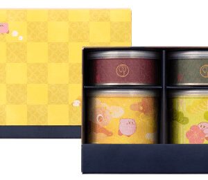 Tsuruya Yoshinobu, “Kirby Tezukuri Monaka”, Kirby face monaka, 6pcs with anko in 1 box, Kyoto