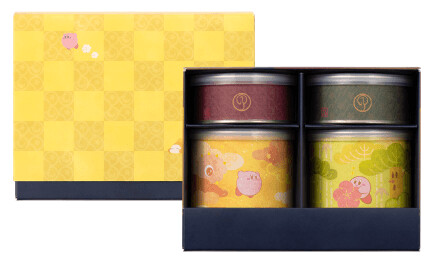 Tsuruya Yoshinobu, “Kirby Tezukuri Monaka”, Kirby face monaka, 6pcs with anko in 1 box, Kyoto