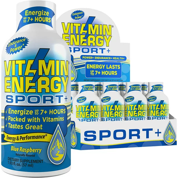 Vitamin Energy Shot Energy Sport 1.93 Fo – Pack Of 12
