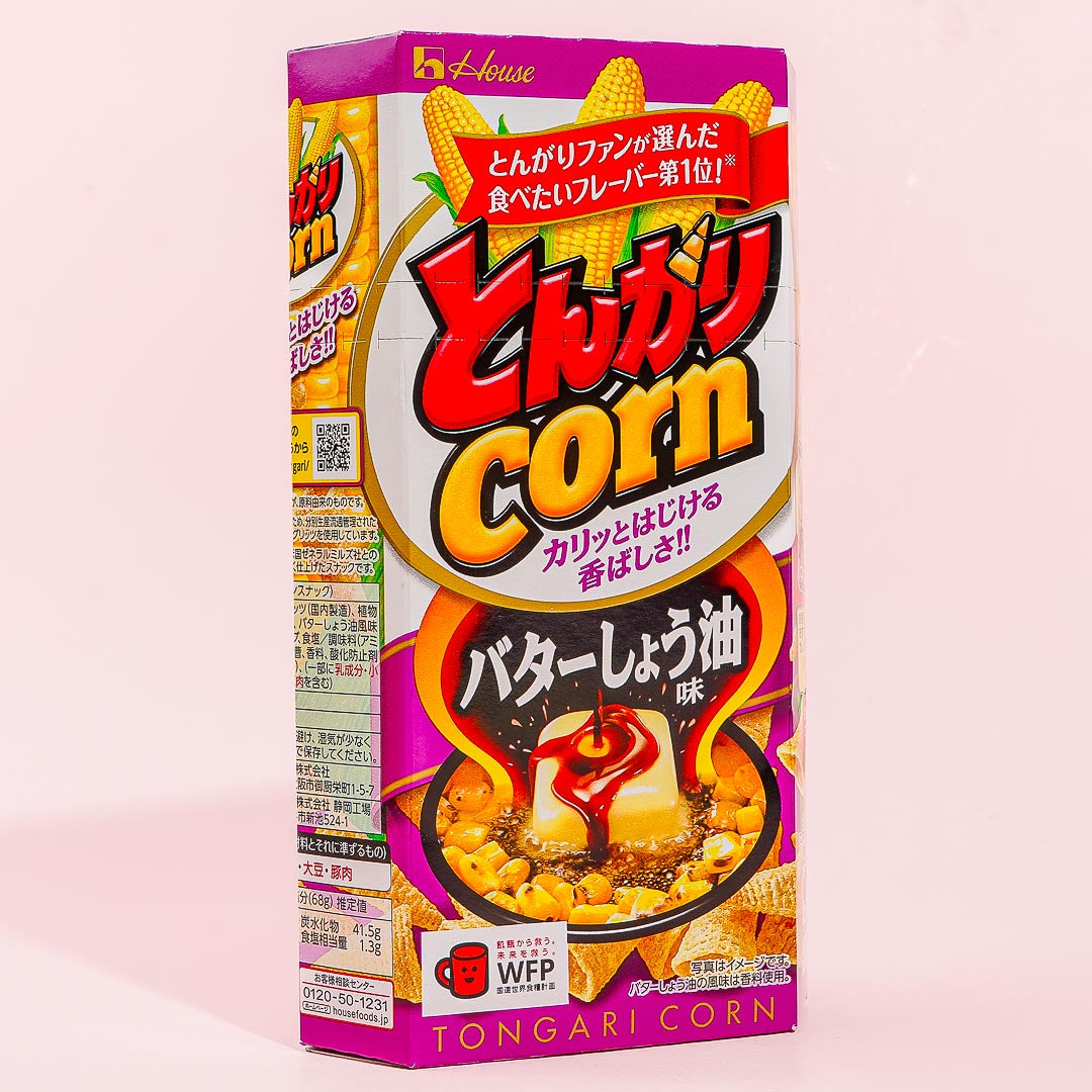 Tongari Corn Snacks – Butter Soy Sauce