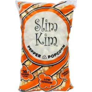 Slim Kim – Popcorn Pepper & Salt, 6 Oz | Pack of 8