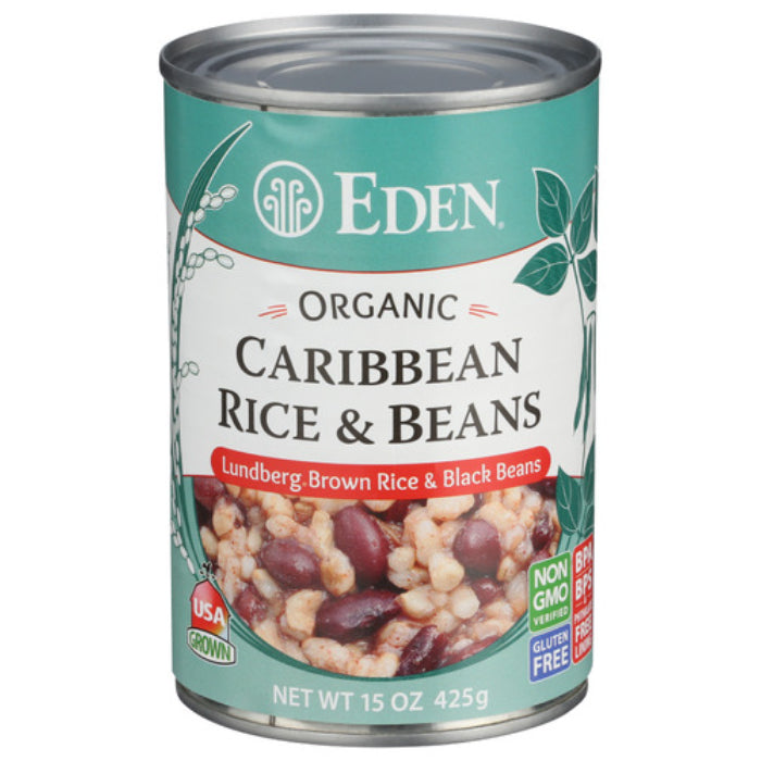 Eden Foods – Rice N Bean Caribbean Black 15 Oz – Pack Of 1