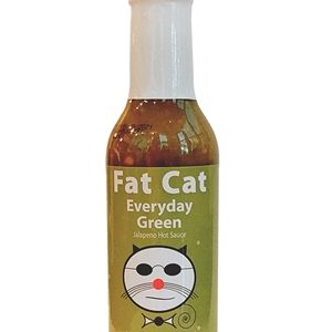 Fat Cat Everyday Green Jalapeno Hot Sauce, 5oz.