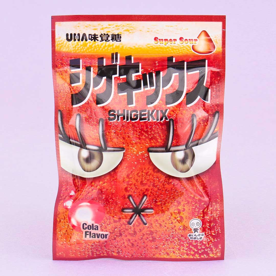 UHA Shigekix Super Sour Gummy Drops – Cola