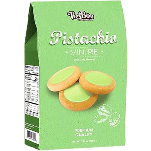 TresBon – Pistachio – Mini Pie – Premium Quality – 208 G