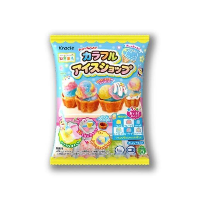 Popin’ Cookin’ Colorful Ice Cream Shop DIY Candy Kit
