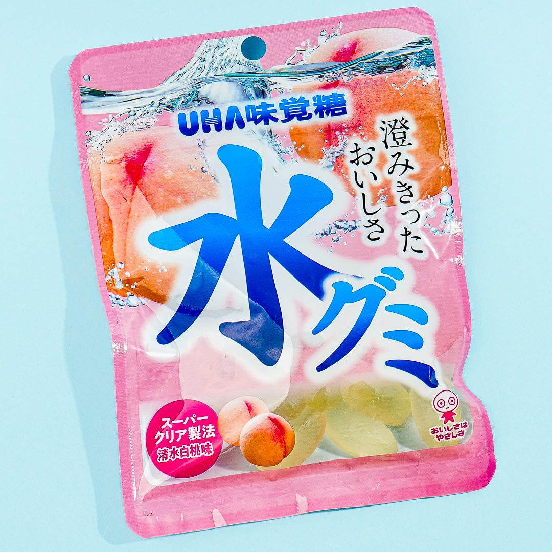 UHA Mikakuto Water Gummy – Shimizu White Peach
