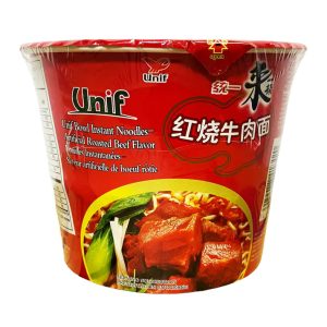 Unif Bowl Instant Noodles – Roasted Beef Flavor