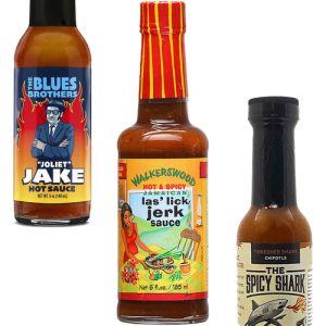 Best Of Nutmeg Hot Sauces Gift Set, 3/5oz.