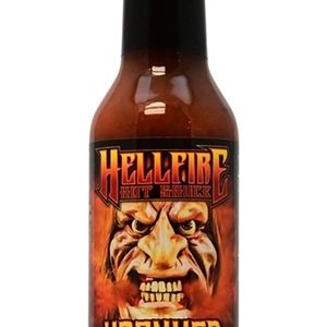 Hellfire Kranked Hot Sauce, 5oz.