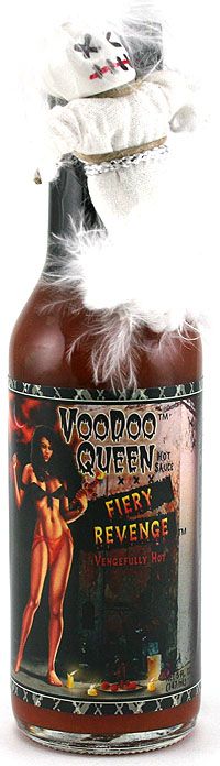 Voodoo Queen Fiery Revenge Hot Sauce, 5oz.