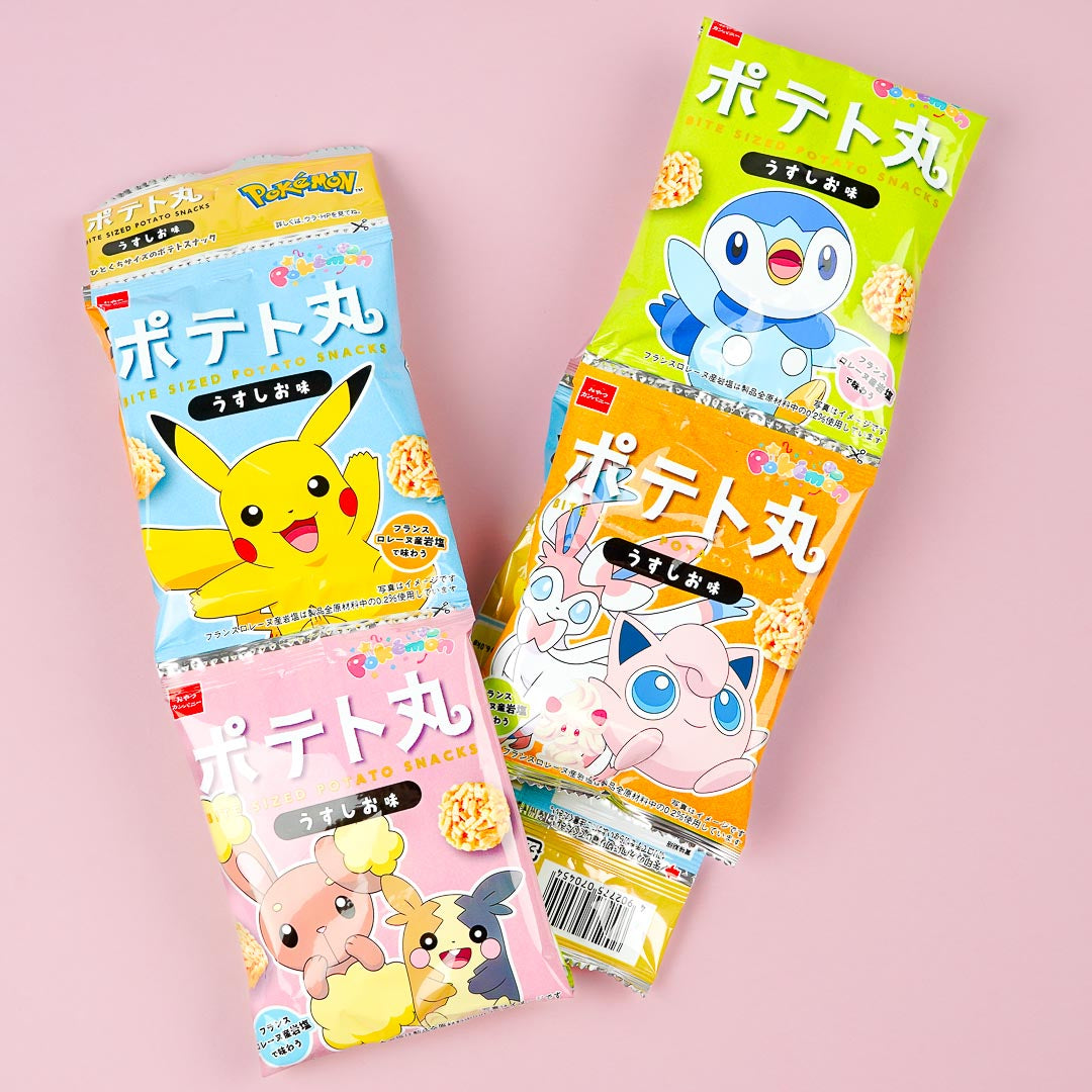 Pokemon Potato Maru Snack Set – 4 pcs