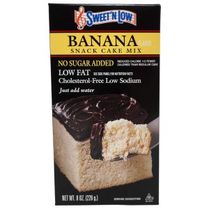 Sweet N’ Low Banana Snack Cake Mix-8 oz.
