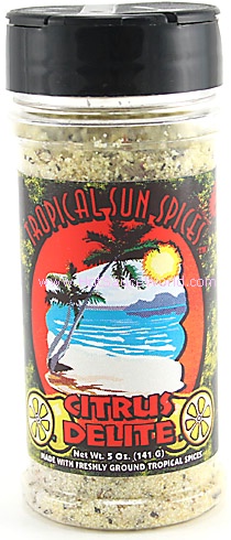 Tropical Sun Citrus Delite Spice, 5oz.