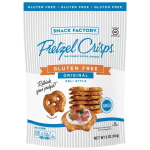 Snack Factory – Pretzel Crisps Gluten Free Original, 5 oz