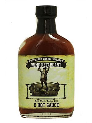 Wimp Retardant X-Hot Hot Sauce, 5.7oz.