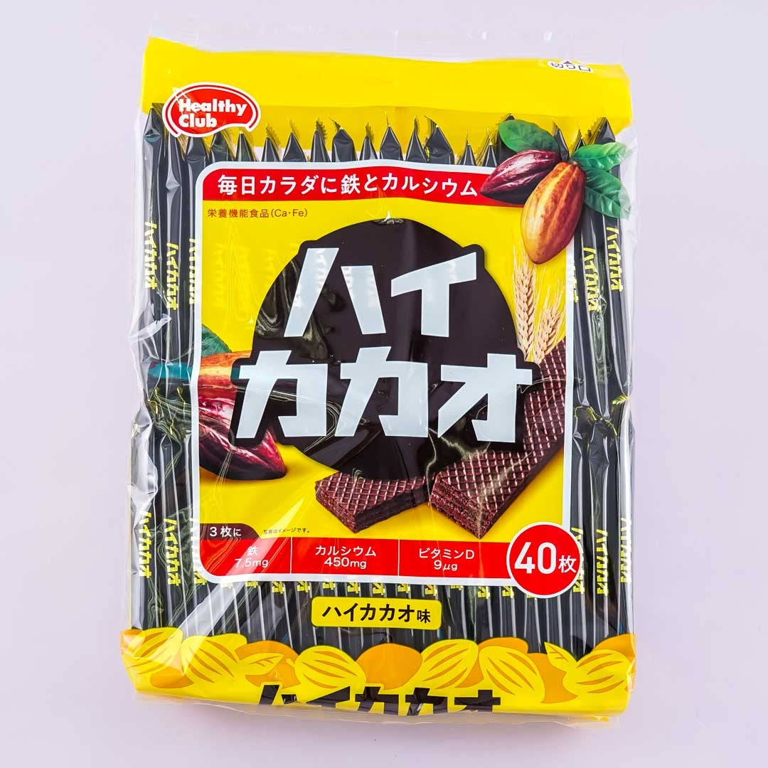 Healthy Club Wafers – High Cacao Plus Ca / Fe