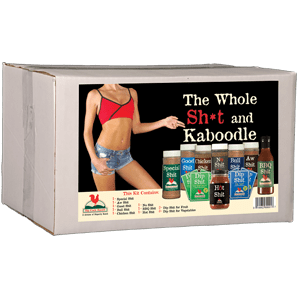 BCR The Whole SHIT & Kaboodle Seasonings Salsa & BBQ Set of 14 SAVE 11